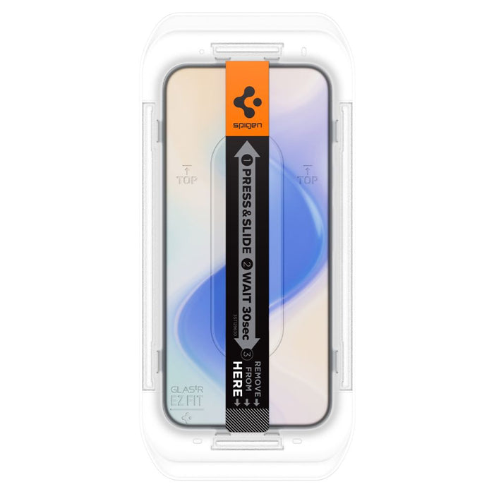 Spigen Glas.tR EZ Fit Tempered Glass with Applicator for Google Pixel 10 / 10 Pro / 9 / 9 Pro (2 pcs.)