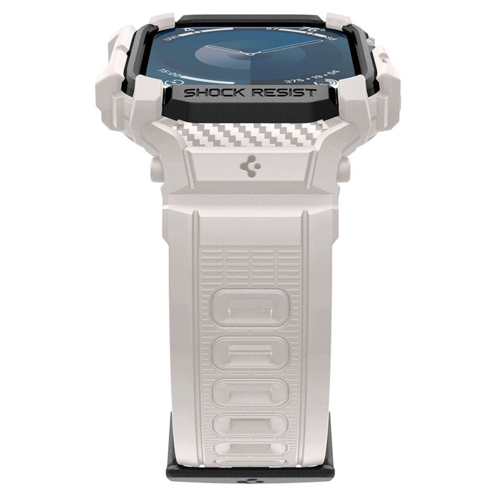 Spigen Rugged Armor ”Pro” Strap for Apple Watch 10 (46MM) - Beige