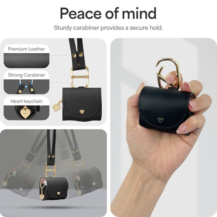 Spigen Cyrill Mini Bag for AirPods 4 - Black