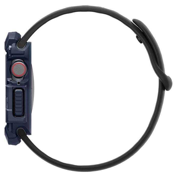 Spigen Rugged Armor Case for Apple Watch 10 46mm - Navy Blue