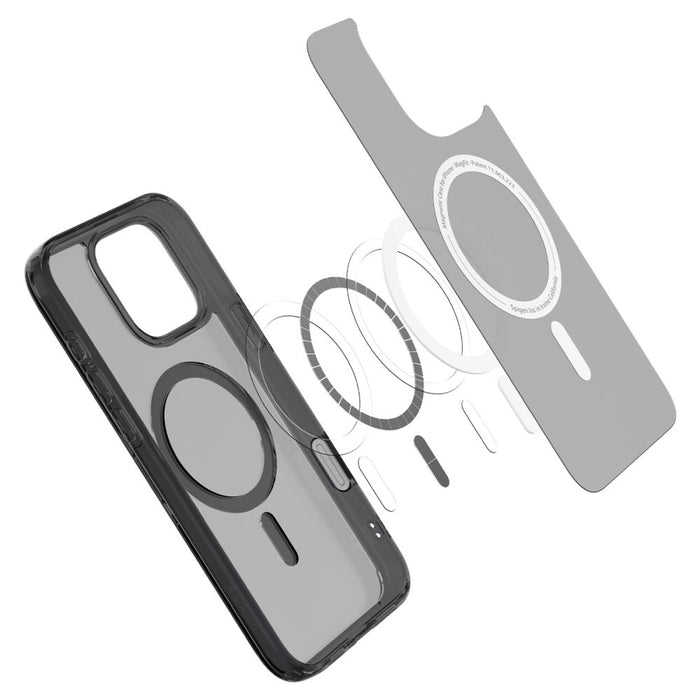 Spigen Ultra Hybrid "T" MagSafe Case for iPhone 16 Pro Max - Black