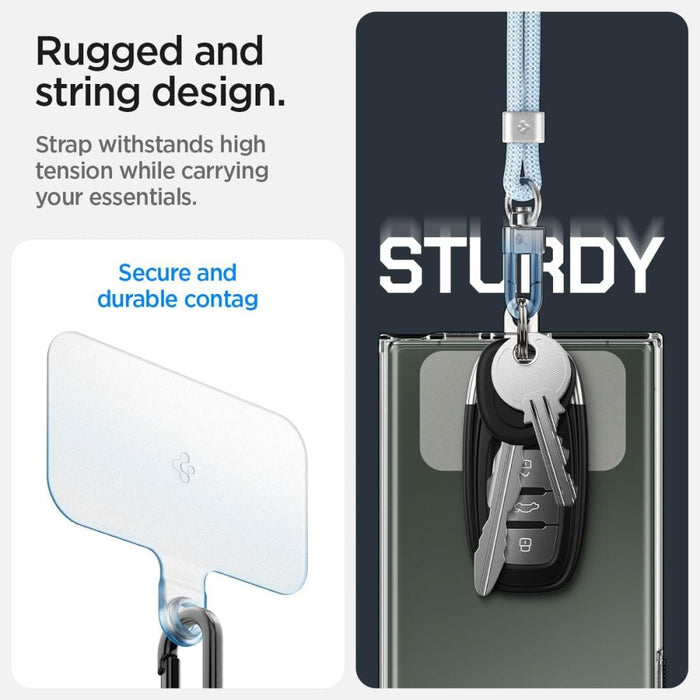 Spigen Universal Set Lanyard and Pendant - Blue