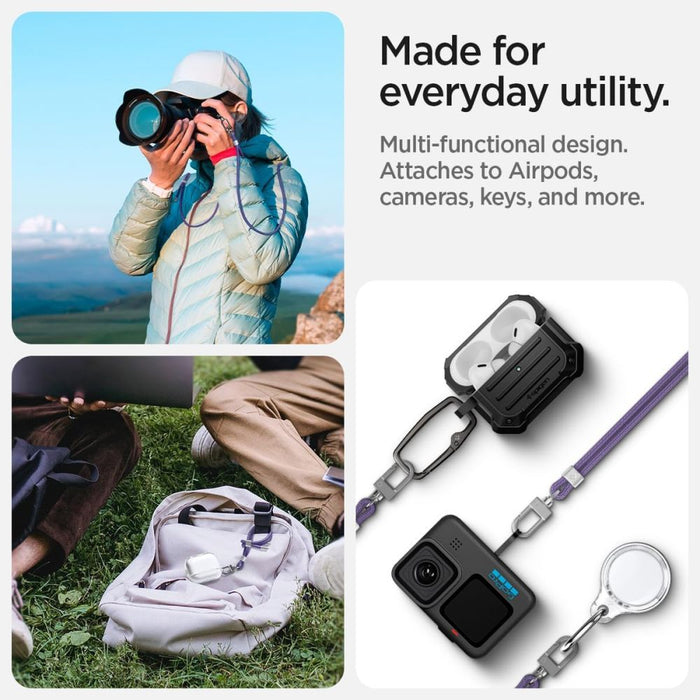 Spigen Universal Set Lanyard and Pendant - Purple
