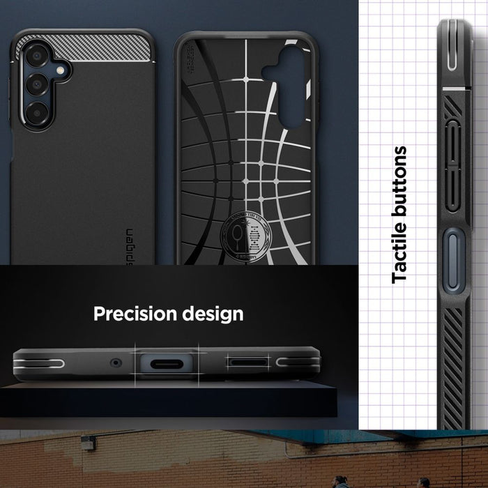 Spigen Rugged Armor Case for Samsung Galaxy A16 4G / 5G - Black