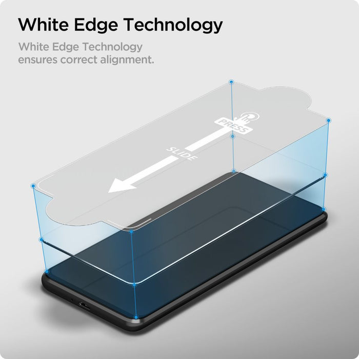 Spigen Glas.tR Slim 2-Pack Tempered Glass for Samsung Galaxy A16 4G / 5G - Transparent