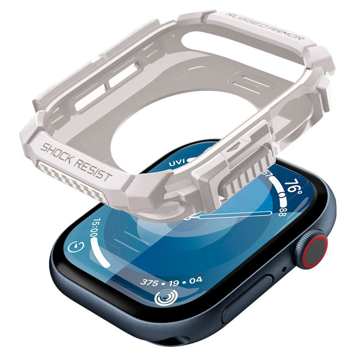 Spigen Rugged Armor Strap for Apple Watch 10 46mm - Beige