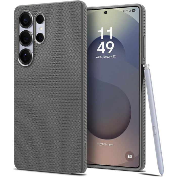 Spigen Liquid Air Case for Samsung Galaxy S25 Ultra - Gray