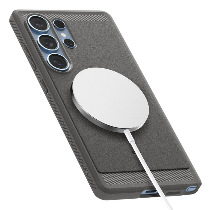 Spigen Rugged Armor Mag MagSafe Case for Samsung Galaxy S25 Ultra - Gray