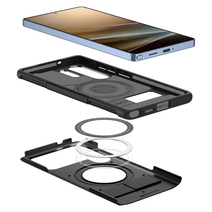 Spigen Slim Armor Mag MagSafe Case for Samsung Galaxy S25 Ultra - Black
