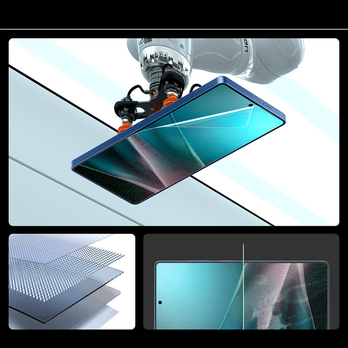 Spigen Elite Shield EZ FIT Hybrid Glass for Samsung Galaxy S25 Ultra - Transparent