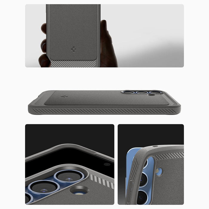 Spigen Rugged Armor Mag MagSafe Case for Samsung Galaxy S25 - Gray