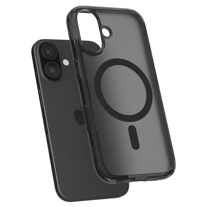 Spigen Ultra Hybrid "T" MagSafe iPhone 16e Case - Translucent Black