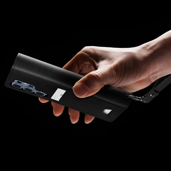 Spigen Wallet "S" Case for Samsung Galaxy S25 Ultra - Black