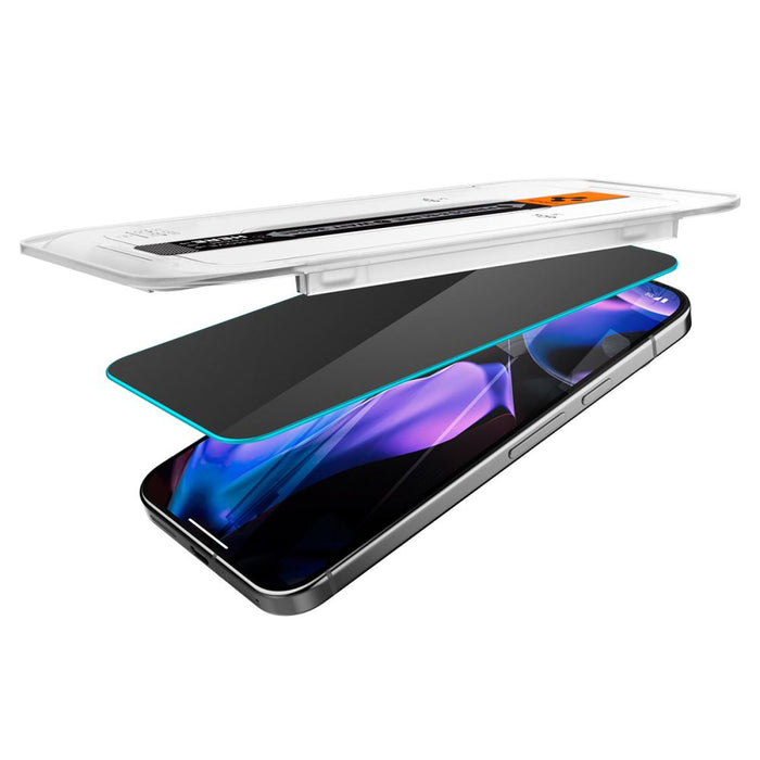 Spigen Glas.TR "Ez Fit" Privacy HD 2-pack privacy glass for Google Pixel 9 / 9 Pro