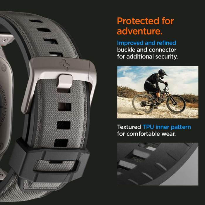 Spigen DuraPro Armor Strap for Apple Watch 44 / 45 / 46 / 49 mm - Gray