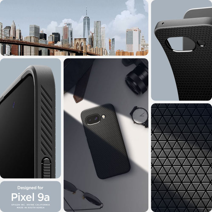 Spigen Liquid Air Case for Google Pixel 9A - Matte Black