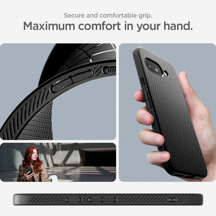Spigen Liquid Air Case for Google Pixel 9A - Matte Black