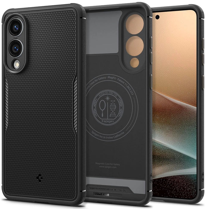 Spigen Core Armor Mag Case with MagSafe for Samsung Galaxy S25 Edge - Black