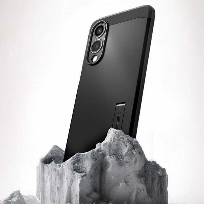 Spigen Tough Armor MagSafe case for Samsung Galaxy S25 Edge - black