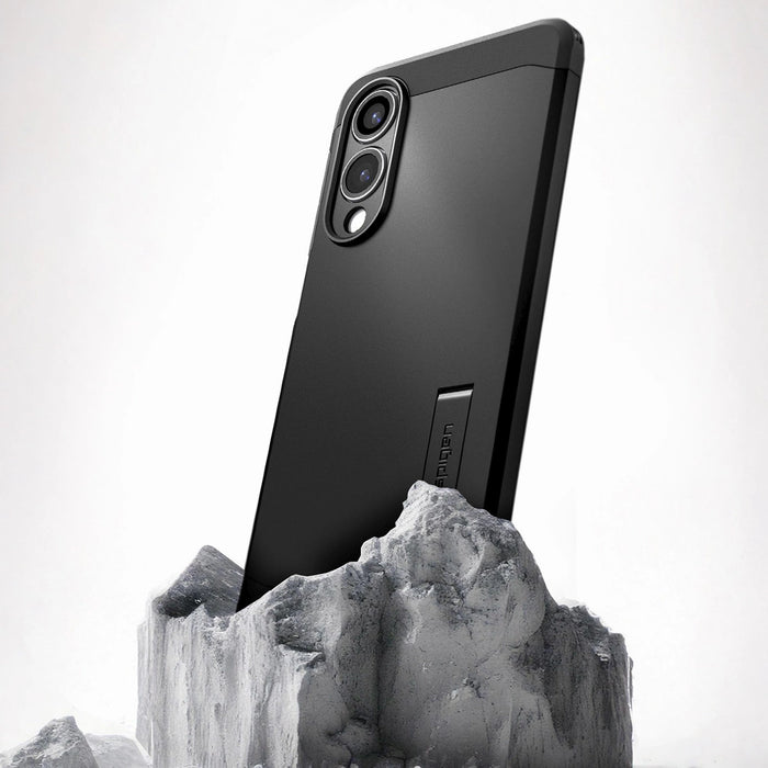 Spigen Tough Armor MagSafe case for Samsung Galaxy S25 Edge - black