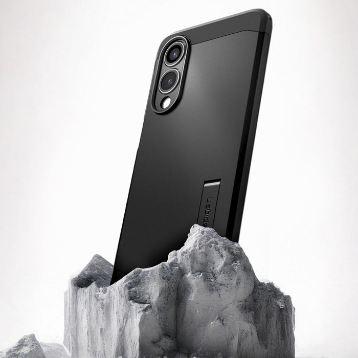 Spigen Tough Armor MagSafe case for Samsung Galaxy S25 Edge - black