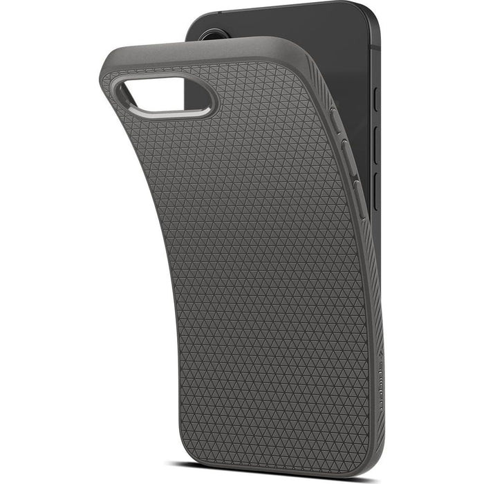 Spigen Liquid Air Case for iPhone 16e / 17e - Gray