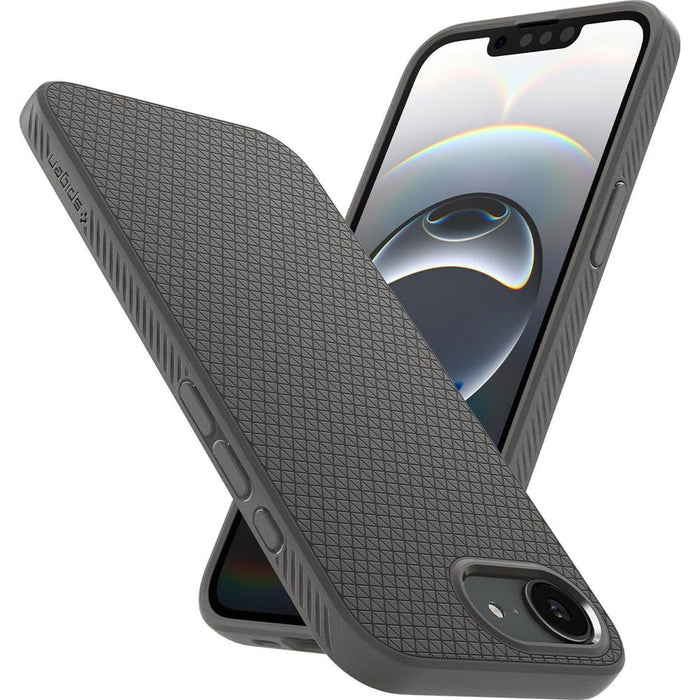 Spigen Liquid Air Case for iPhone 16e / 17e - Gray