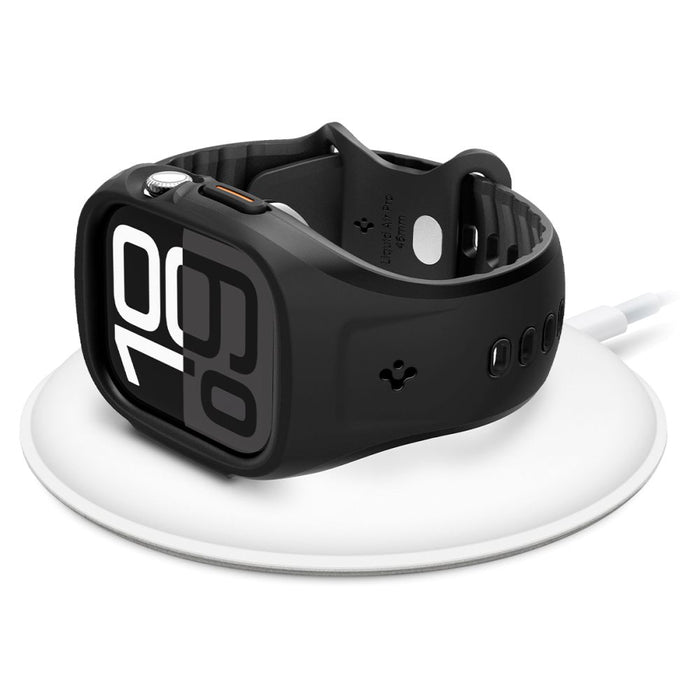 Spigen Liquid Air Pro Strap for Apple Watch 46mm - Matte Black