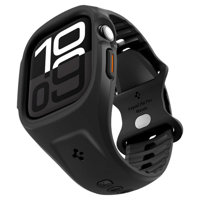 Spigen Liquid Air Pro Strap for Apple Watch 46mm - Matte Black