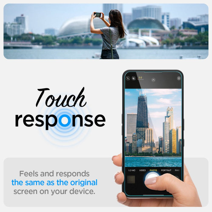 Spigen Glas.tR EZ Fit Tempered Glass for Nothing Phone 3A / 3A Pro - Transparent