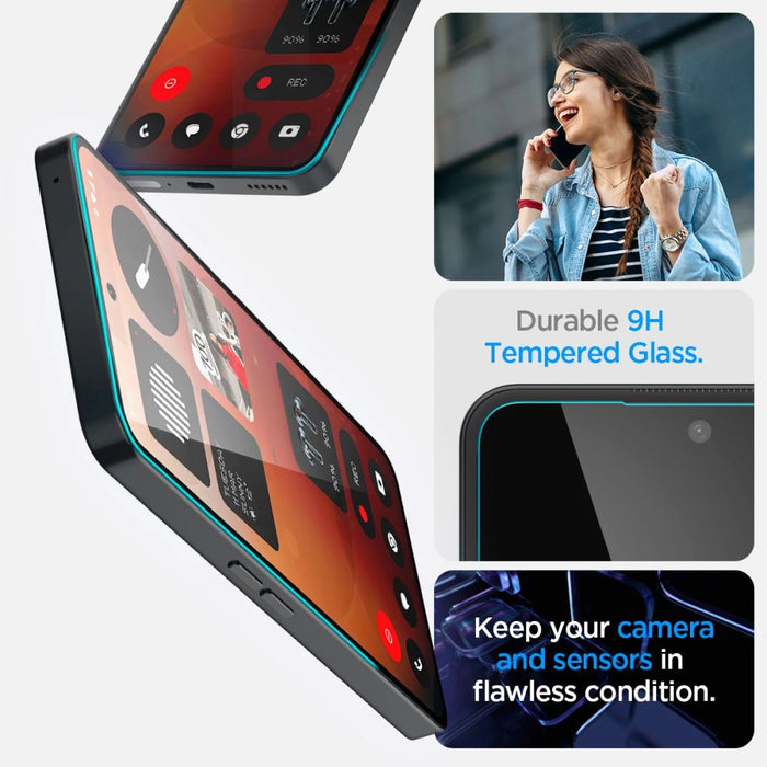Spigen Glas.tR EZ Fit Tempered Glass for Nothing Phone 3A / 3A Pro - Transparent