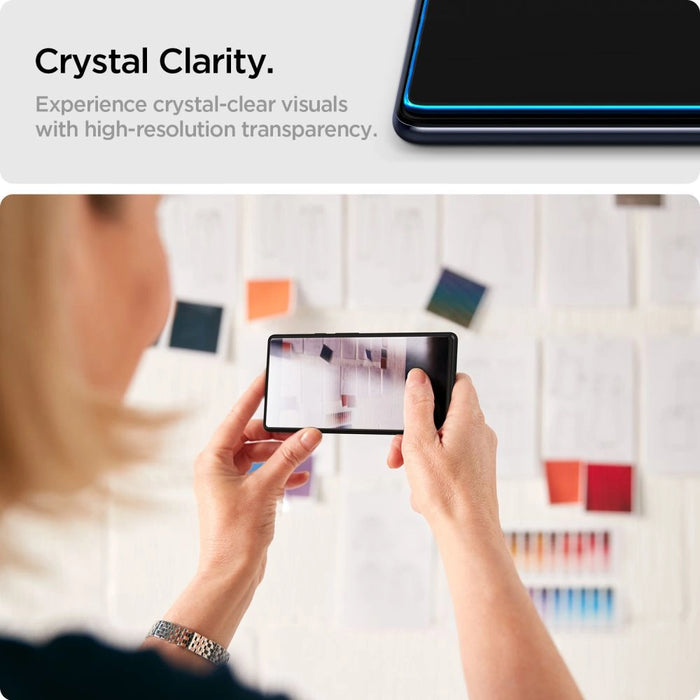 Spigen Glas.tR Slim 2-pack Tempered Glass for Samsung Galaxy Xcover 7 / 7 Pro - Transparent