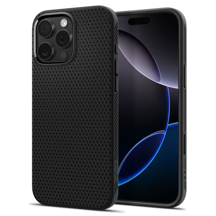Spigen Liquid Air "T" MagSafe case for iPhone 16 Pro - matte black