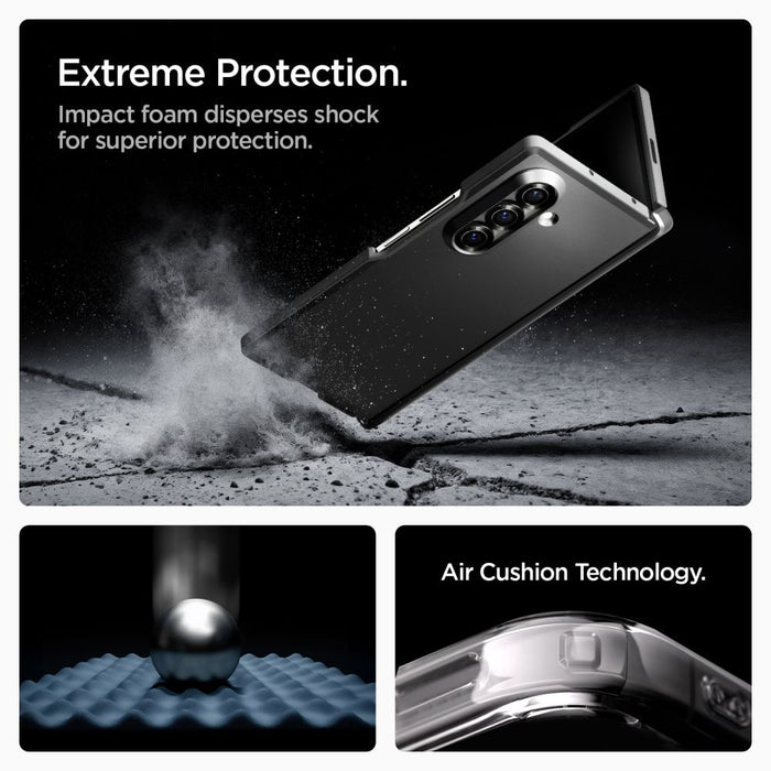 Spigen Tough Armor Pro Mag MagSafe Case for Samsung Galaxy Z Fold 7 - Black
