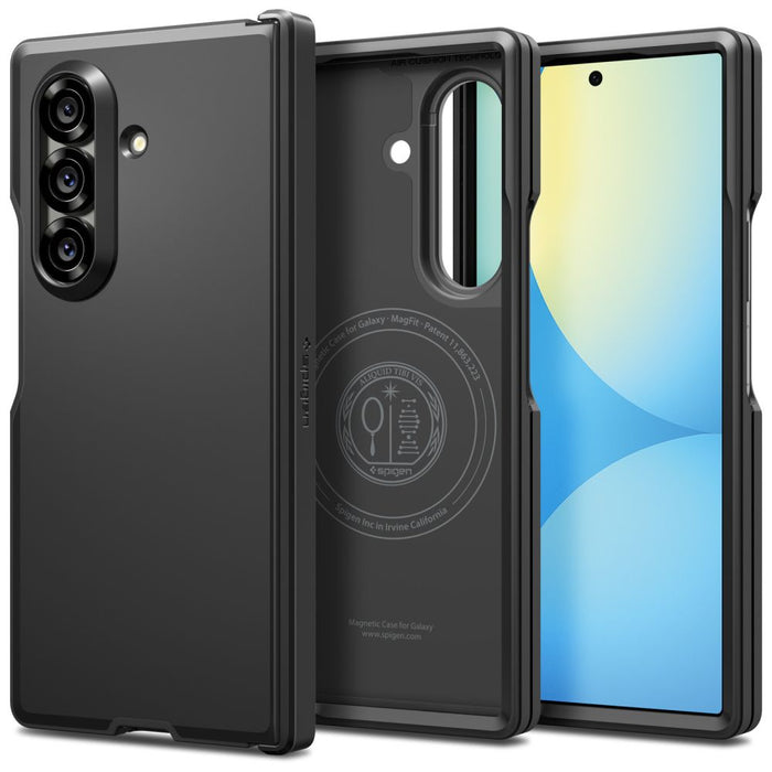 Spigen Tough Armor Pro Mag MagSafe Case for Samsung Galaxy Z Fold 7 - Black