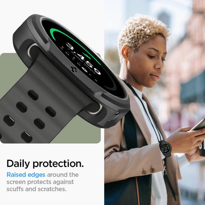 Spigen Liquid Air Case for Samsung Galaxy Watch 8 Classic 46mm - Black