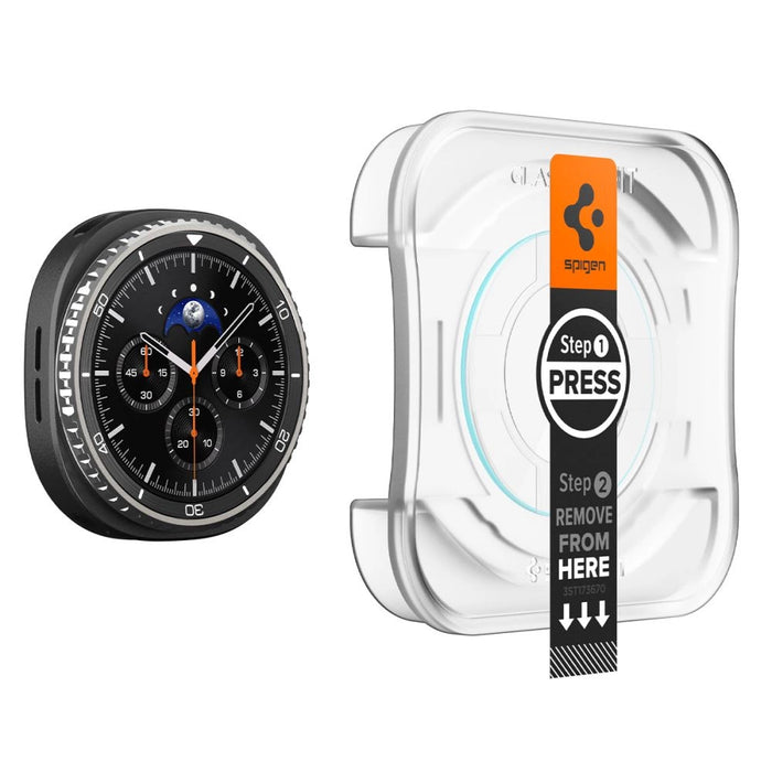 Spigen Glas.TR ”Ez-Fit” Tempered Glass for Samsung Galaxy Watch 8 46mm - Transparent
