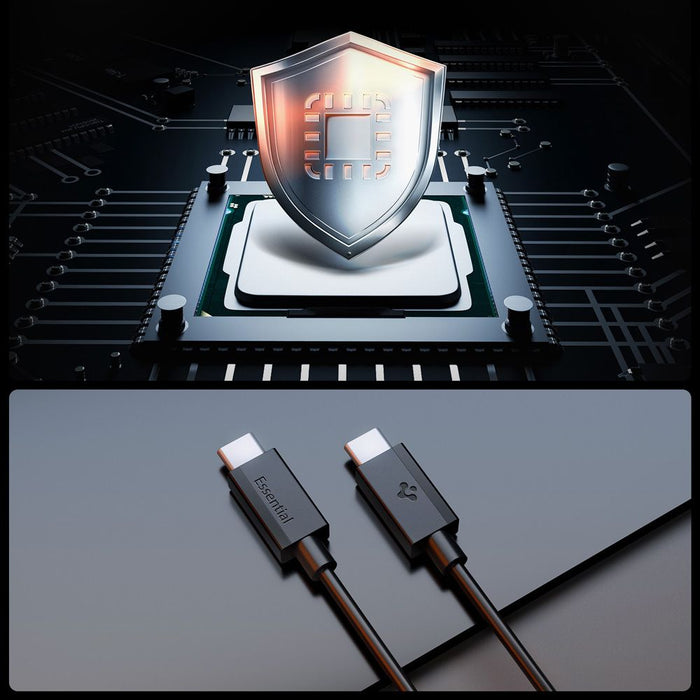 Spigen EB6010CC USB-C 60W Cable 100 cm - Black