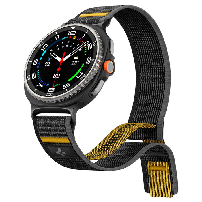 Spigen Athlex Air Strap for Samsung Galaxy Watch 40/44/46mm - Black and Yellow