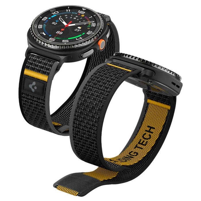 Spigen Athlex Air Strap for Samsung Galaxy Watch 40/44/46mm - Black and Yellow