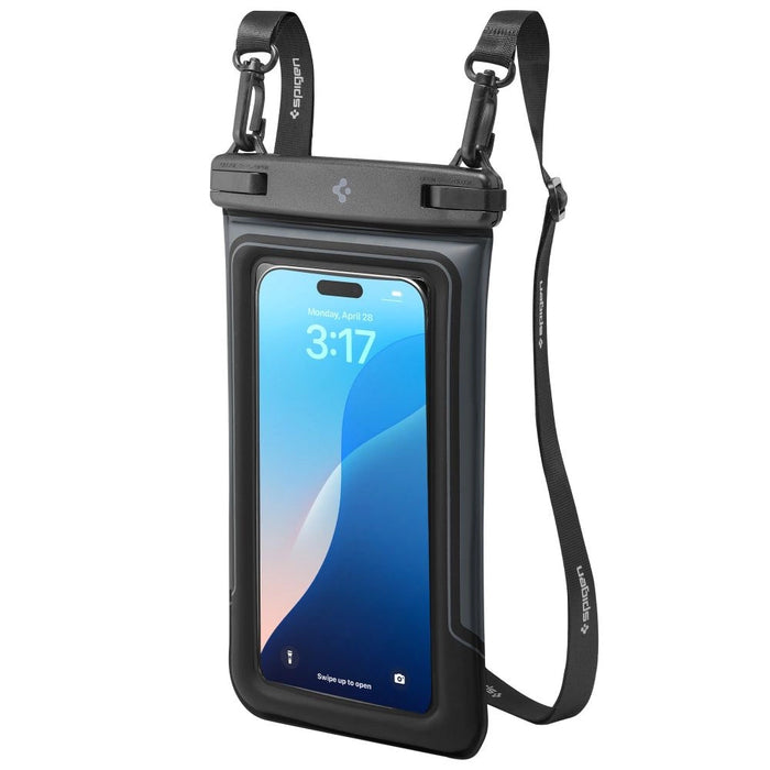 Spigen A611P 2-pack waterproof case - matte black