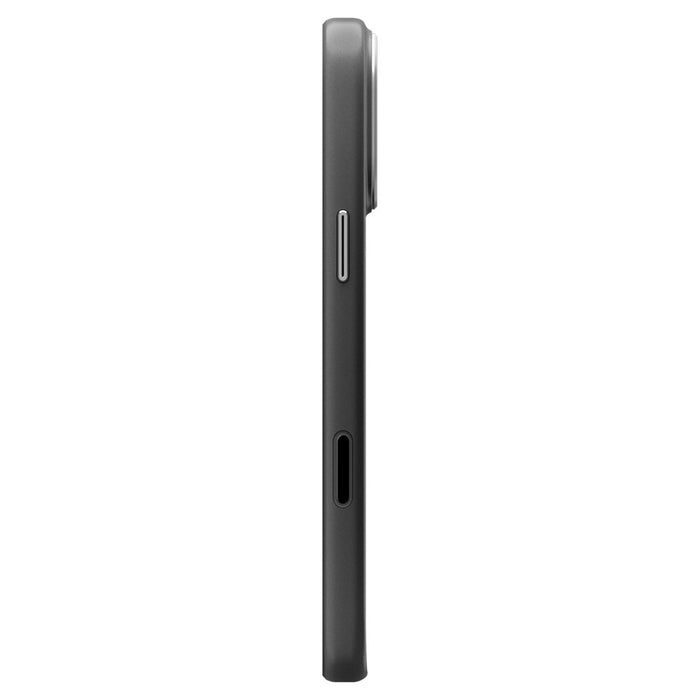 Spigen Enzo Aramid "T" MagSafe Case for iPhone 17 Pro Max - Black and Silver