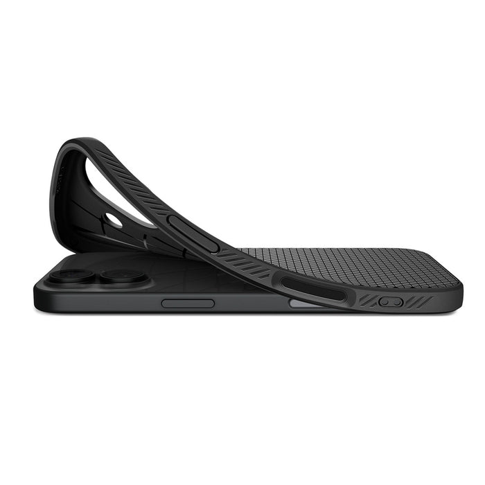 Spigen Liquid Air Case for iPhone 17 - Matte Black