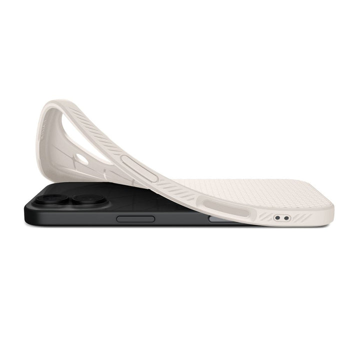 Spigen Liquid Air case for iPhone 17 - titanium