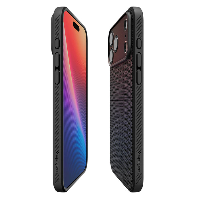 Spigen Liquid Air Case for iPhone 17 Pro - Matte Black