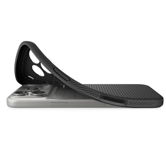 Spigen Liquid Air Case for iPhone 17 Pro - Matte Black