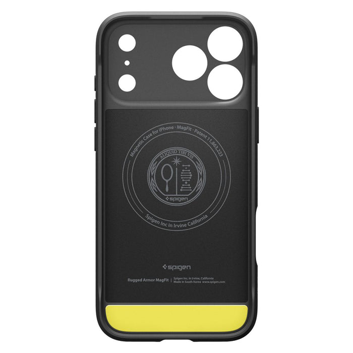 Spigen Rugged Armor Mag MagSafe Case for iPhone 17 Pro - Matte Black