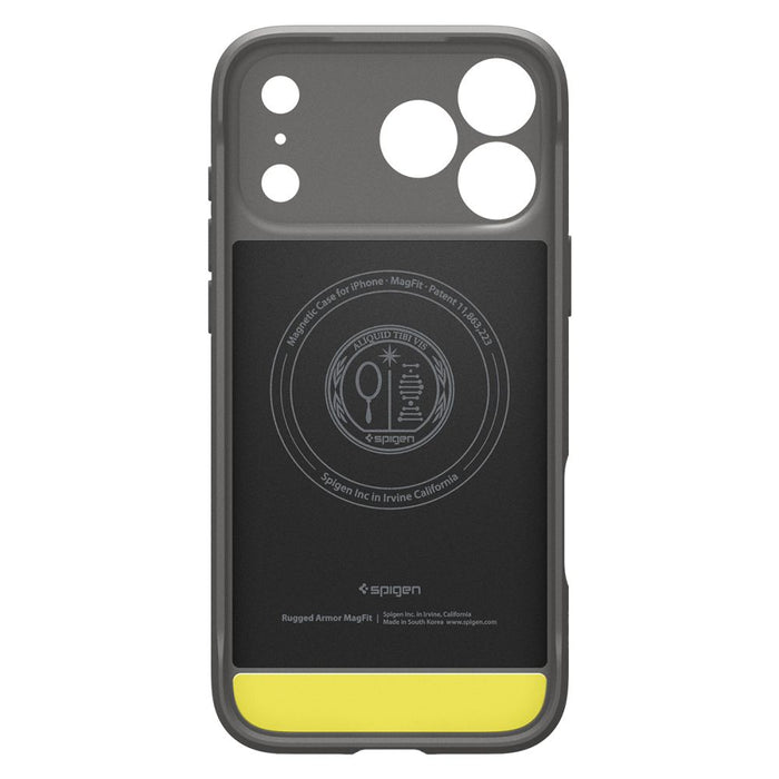 Spigen Rugged Armor Mag MagSafe Case for iPhone 17 Pro Max - Gray