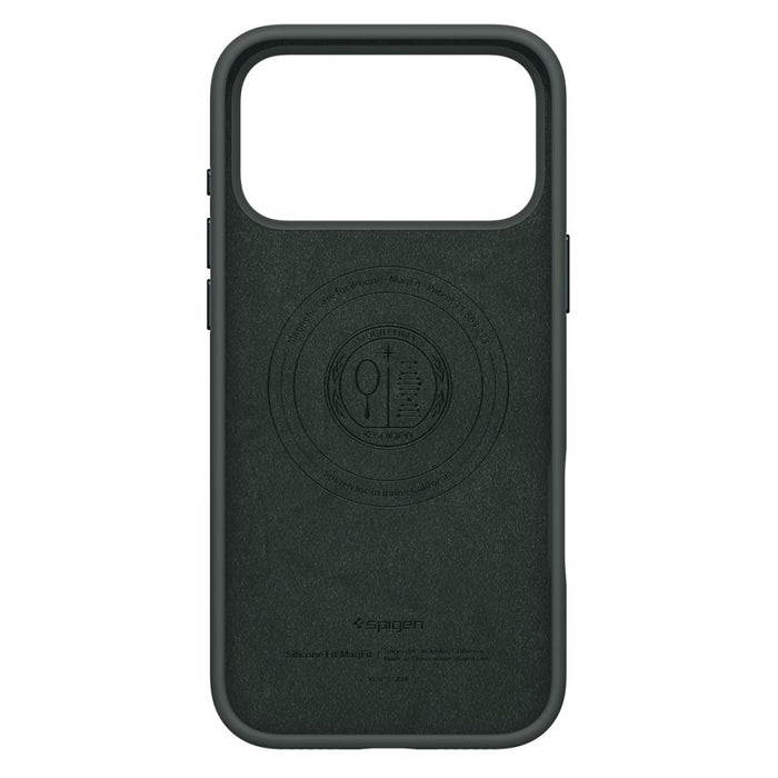 Spigen Silicone Fit MagSafe Case for iPhone 17 Pro Max - Green
