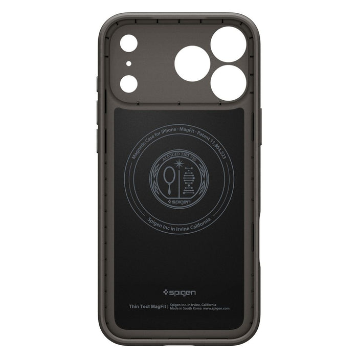 Spigen Thin Fit MagSafe Case for iPhone 17 Pro - Gray